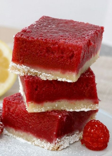 Lemonade Bars, Lemonade Bar, Lemon Bar, Lime Bars, Delectable Desserts, Raspberry Lemonade, Baked Goodies, Think Food, Lemon Bars