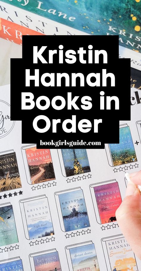 Kristin Hannah Books, Kristen Hannah, Best Book Club Books, Best Historical Fiction Books, Fiction Books To Read, Book Club Reads, Fiction Books Worth Reading, Kristin Hannah, Books You Should Read