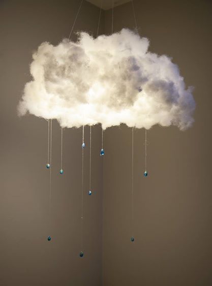 Diy Cloud Table, Cotton Clouds Decoration, Fluffy Bedroom Ideas, Led Cloud Lights, Cloud Lamps, Cloud Lantern, Fluffy Bedroom, Cloud Decor, Cloud Decoration