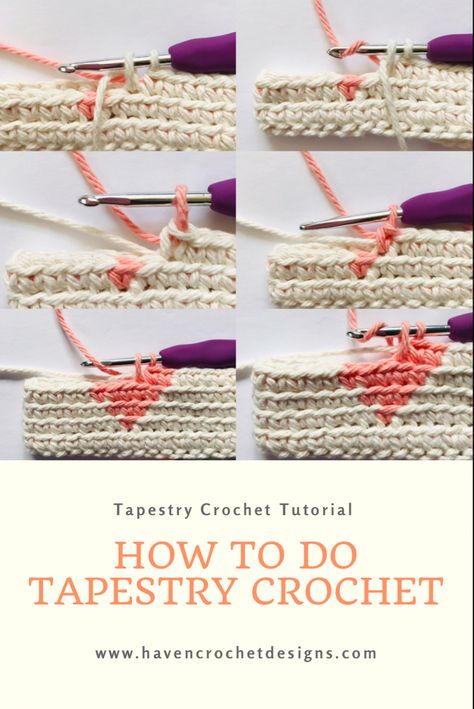 Crochet tutorial about how to do tapestry crochet How To Make A Crochet Tapestry, Tapestry Stitch Crochet, Tapestry Crochet For Beginners, Tapestry Crochet Tutorial Videos, Tapestry Crochet How To, Tapestry Crochet Tips, Tapestry Crochet Stitch, How To Crochet A Tapestry, How To Make A Tapestry