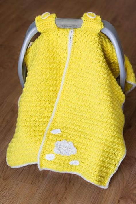 Crochet Car Seat Cover. Crochet Car Seat Cover, Couple Cover, Car Seat Cover Pattern, Bee Project, Crochet Car, Baby Crochet Patterns Free, Baby Car Seat, Knit Ideas, Infant Car Seat Cover