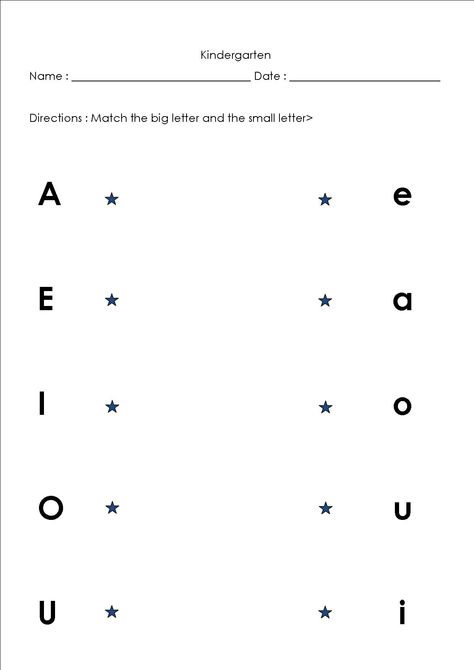 Images were downloaded from Google.  For educational purposes only. Vowel Letters Worksheet, Free Printable Alphabet Worksheets, Kindergarten Names, Printable Alphabet Worksheets, Vowel Worksheets, Matching Worksheets, For Educational Purposes Only, Letter Worksheets, Printable Alphabet