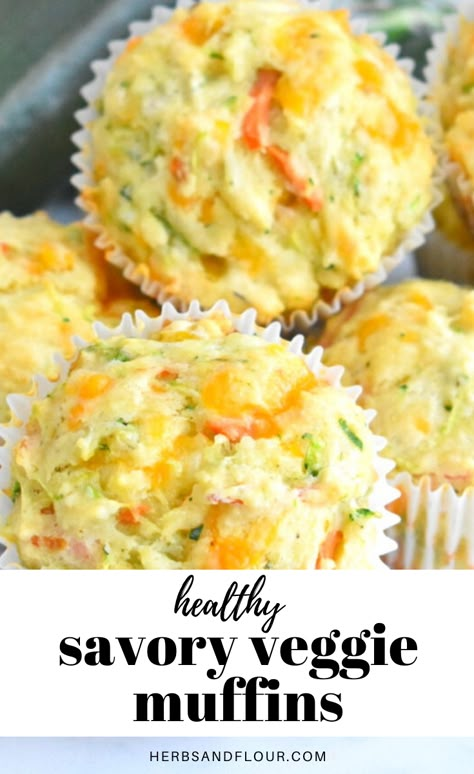 Vegetarian Muffins Recipes, Keto For Picky Eaters, Muffins With Veggies For Kids, Savoury Carrot Muffins, Veggie Cupcakes, Veggie Muffins For Baby, Toddler Muffins Healthy Veggies, Savory Zucchini Muffins, Recipes Banana Bread