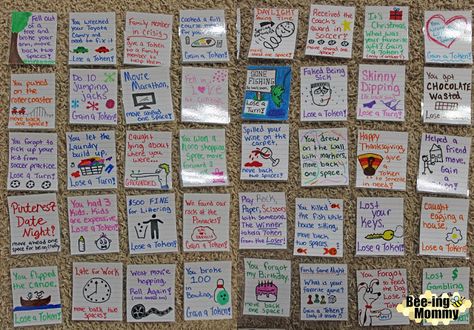 Memory Lane family board game playing card sayings and ideas Memory Diy, Fun Family Christmas Games, Homemade Board Games, Card Homemade, Family Board Game, Board Games Diy, Family Board, Family Cards, Family Board Games