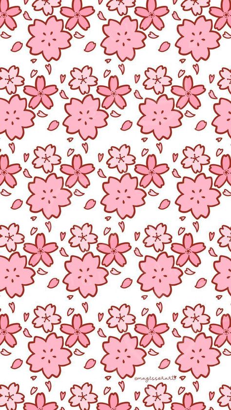 Wallpapers Ponsel, Wallpapers iPhone Cherry Blossom White, Pink Wallpaper Ipad, Animes Emo, Iphone Wallpaper Kawaii, Sakura Flower, Aesthetic Wallpaper Iphone, Hello Kitty Iphone Wallpaper, Wallpaper Ipad, Flower Background Wallpaper