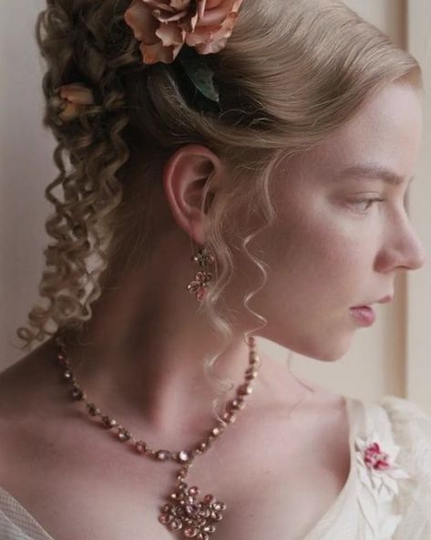 Emma. Emma Movie, Emma. 2020, 2020 Movies, Anya Taylor Joy, Pearl Necklace