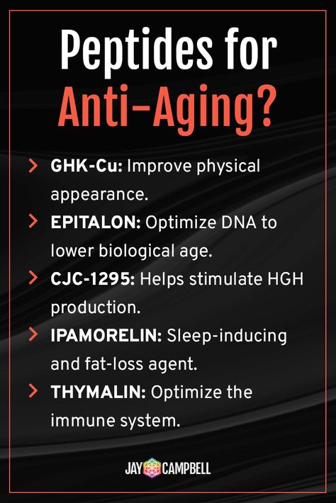 Aging doesn’t have to be feared or hated. But it also doesn’t have to hold you back. The goal is to look younger, feel younger and live a longer life free of disease. Here’s how to tackle anti-aging and thrive with peptides. Peptide Therapy, Bio Hacking, Spa Marketing, Oxygen Therapy, Anti Aging Secrets, Dna Repair, Crossfit Training, Iv Therapy, Skin Care Wrinkles