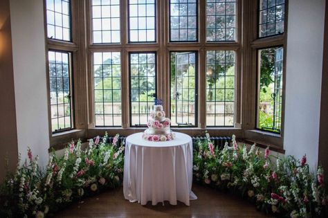 That time I filled Coombe Lodge with all the flowers! Flower Aisle, Coombe Lodge, Matt Willis, Floral Runner, British Weather, Venue Decorations, Rock My Wedding, Ivory Flowers, Amazing Views