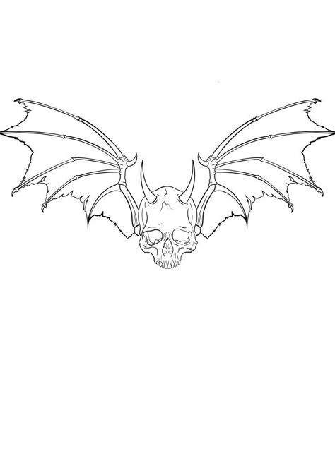 Halloween Tattoo Stencil, Tattoo Templates Stencil, Bat Tattoo Stencil, Cybersigilism Tattoo Template, Stencil Tattoos, Male Tattoo Designs, Pentagram Tattoo, Chest Tattoo Stencils, Goth Tattoo