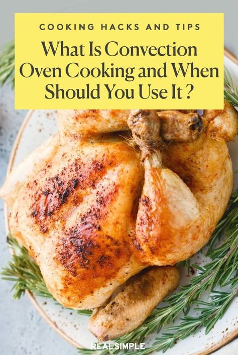 Looking for a convection definition? Here's what you should know about convection ovens, convection cooking, and convection vs. conduction roasting and baking. How To Use Convection Oven, Recipes For Convection Oven, Cooking With Convection Oven, Convection Oven Baking Recipes, Convention Oven Recipes, Convection Oven Cooking Recipes, Convection Oven Recipes Chicken, Convection Oven Conversion, Convection Microwave Cooking