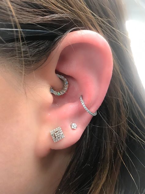 Orbital Conch Piercing, Orbital Piercing, Orbit Ring, Piercing Chart, Roatan Honduras, Ear Art, Jewellery Luxury, Piercings For Girls, Cute Ear Piercings