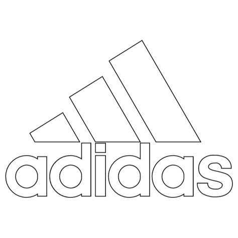 Adidas Logo Drawing, Tattoo Adidas, Adidas Drawing, Adidas Logo Art, Easy Tattoos To Draw, Tufting Design, Easy Tattoos, Idee Cricut, Spiderman Art Sketch