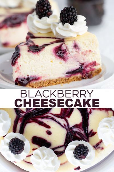 Kraft Cheesecake, Unusual Desserts, Fruity Dessert, Blackberry Plants, Blackberry Sauce, Blackberry Cheesecake, Golden Oreo, Baked Cheesecake, Blackberry Recipes