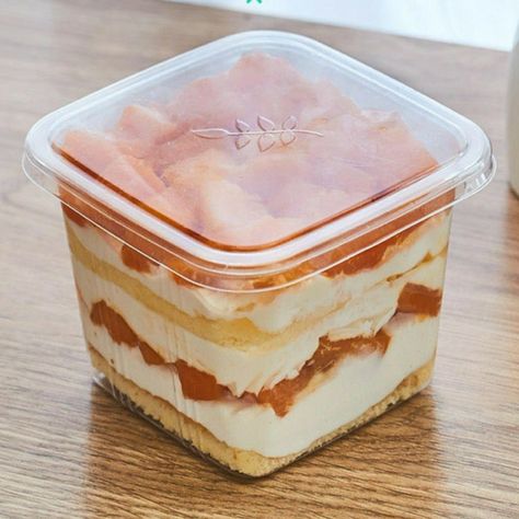 Mango Float, Dessert Boxes, Dessert Cups, Box Cake, Candy Recipes, Sweet Snacks, Food Storage, Float, Pastry