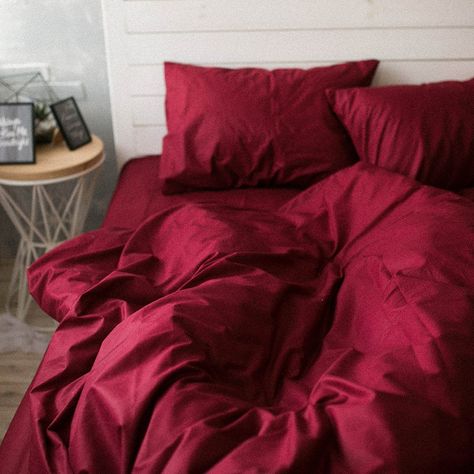 Lounge Interiors, Satin Bedding, Satin Sheets, Red Bedding, High Quality Bedding, Cotton Bedding Sets, Cotton Sheet Sets, Cotton Pillow Cases, Cotton Duvet Cover