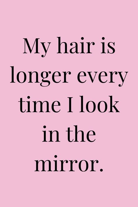 Hair Growth Affirmations Aesthetic, Long Healthy Hair Affirmations, Long Hair Affirmations, Hair Affirmations, Manifestation Prayer, Vision Board Photos, Vision Board Affirmations, Daily Positive Affirmations, Manifestation Board