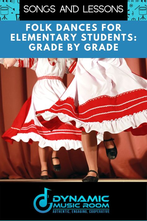 Check out these folk dance for elementary students. This post contains one dance for each grade level. Teaching Folk Dance Around The World, Teaching Folk Dance, Dance Activities, One Dance, Teach Dance, Easy Dance, Dance Project, Music Teaching, Music Ed