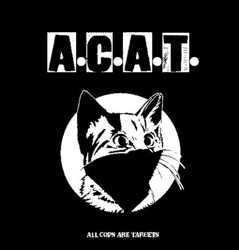 Anarcho Pacifism, Punk Cat Tattoo, Antifascist Tattoo, Anarchism Symbol, Leftist Tattoo, Antifascist Art, Anarchist Aesthetic, Anarchist Propaganda, Anarchy Aesthetic