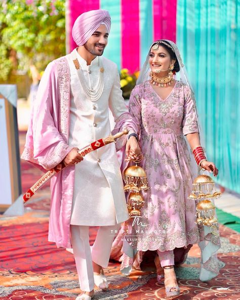 Suits For Anand Karaj, Punjabi Anand Karaj Suits, Anand Karaj Suit Bride, Sikh Bride Suit, Anand Karaj Suit, Punjabi Wedding Suit Bridal, Bridal Suits Punjabi Sikh Bride, Punjabi Wedding Suit Bridal Sikh Bride, Punjabi Groom Outfit