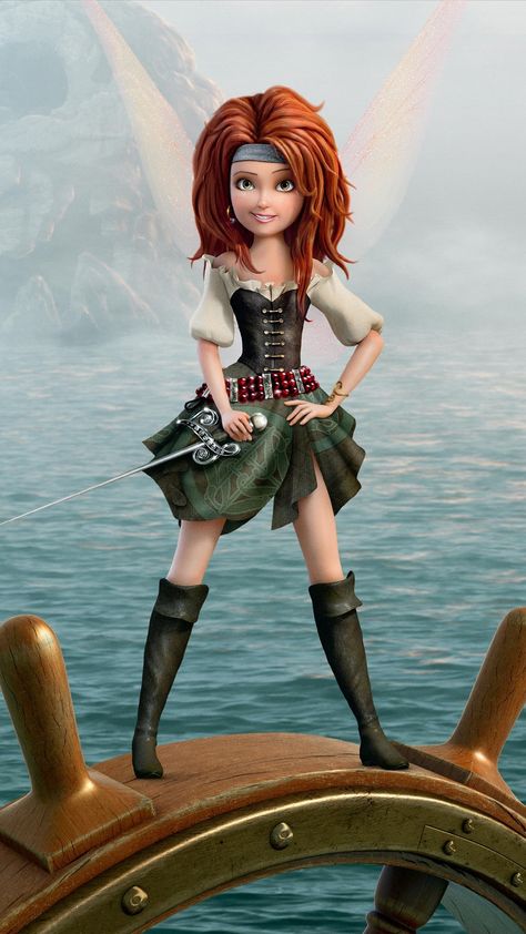 zarina the pirate fairy | Zarina the Pirate Fairy...she is so beautiful! Pirate Fairy Costume, The Pirate Fairy, Disney Faries, Pirate Fairy, Tinkerbell And Friends, Animation Disney, Tinkerbell Fairies, Fairy Outfit, Pixie Hollow