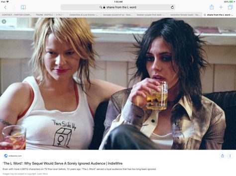 The L Word Shane And Alice, Shane Mccutcheon Style, Sapphic Moodboard, The L Word Aesthetic, Shane L Word, Kate Moennig, Shane Mccutcheon, Katherine Moennig, L Word