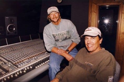 George  Strait on Instagram: “Two friends walk into the studio...” Alan Jackson Lyrics, George Strait Family, King George Strait, Music Row, Alan Jackson, Chris Young, Florida Georgia Line, George Jones, Kenny Chesney