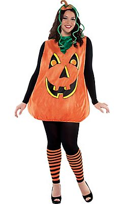 Adult Pumpkin Costume, Silly Pumpkin, Pumpkin Halloween Costume, Diy Costumes Women, Plus Size Halloween Costume, Pumpkin Outfit, Plus Size Costumes, Pretty Pumpkins, Black Halloween Dress