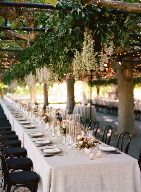 Beaulieu Garden, Bridal Florals, Arbor Ideas, Wedding Budget Planner, Martha Weddings, Hotel Ballroom, Black Chairs, Napa Valley Wedding, Thai Wedding