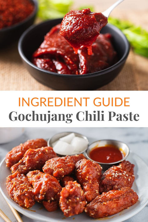 Korean Gochujang Recipes, Gochujang Paste Recipe, Gochujang Sauce Recipe, Gochujang Recipe, Korean Chili Paste, Gochujang Sauce, Paste Recipe, Spicy Korean, Korean Recipes