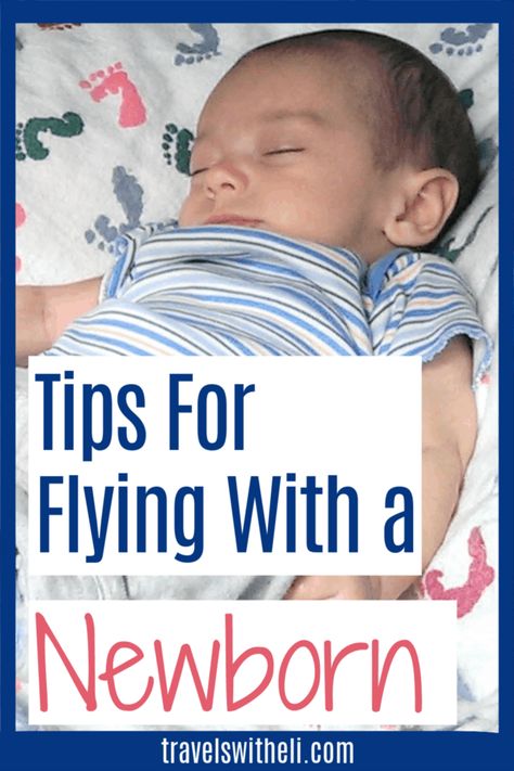 Planning on flying with a newborn? If even the thought of flying with an infant seems overwhelming, you'll want to read this. These helpful tips will make traveling with a newborn baby easy and simple (I should say relatively easy and simple, traveling with a baby will take a little more planning). Flying With Newborn, Traveling With A Newborn, Flying With An Infant, Newborn Organization, Baby Boy Tips, Newborn Checklist, Traveling With A Baby, Newborn Needs, Flying With Kids