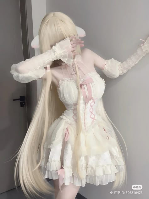 Harajuku Dress, Kawaii Outfit Ideas, Dress Doll, Kawaii Fashion Outfits, Really Cute Outfits, Kawaii Clothes, Fancy Outfits, Cosplay Outfits, Harajuku Fashion