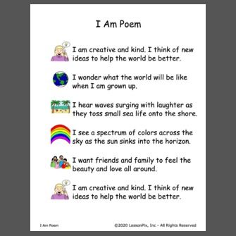 I Am Poem Who I Am Poem, Who Am I Poem, I Am Poem Template, I Am Poem, Poem Titles, Poem Template, Powerpoint Format, Good Citizen, Reading Material