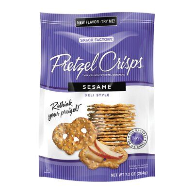 Best Low Calorie Snacks, Snack Factory Pretzel Crisps, Pretzel Thins, Pretzel Crisps, Veg Snacks, Deli Style, No Calorie Snacks, Low Calorie Snacks, Good Healthy Snacks