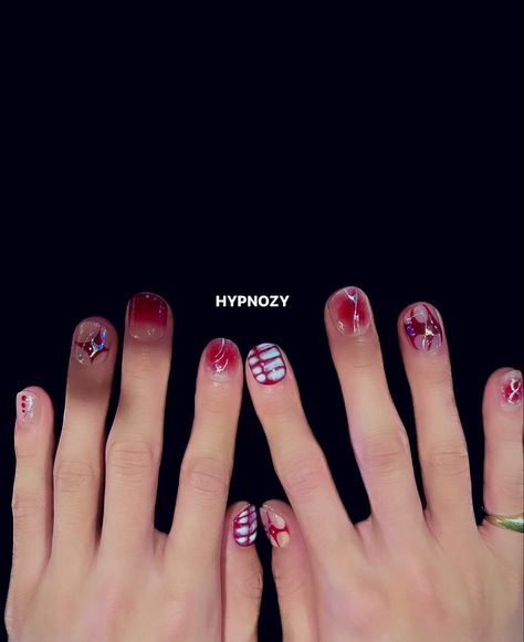 The8 Nails, Svt Nails, Seventeen Nails, K Pop Nails, Idol Nails, Concert Nails, Minimal Nails Art, Band Nails, Xu Minghao