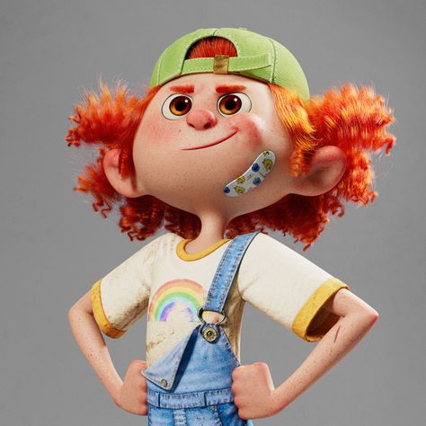 ArtStation - Tomboy 3d Karakter, Zbrush Character, Batman Fan Art, 3d Artwork, 3d Cartoon, Graphic Design Print, Cartoon Character Design, Character Modeling, 3d Artist