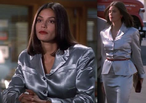 Lois Lane - AKA Teri Hatcher (Ultra Woman) ®... #{T.R.L.} Teri Hatcher Lois Lane, Teri Hatcher, James Bond Girls, Satin Clothes, Satin Shirts, Satin Bluse, Bond Girls, Board Meeting, Lois Lane