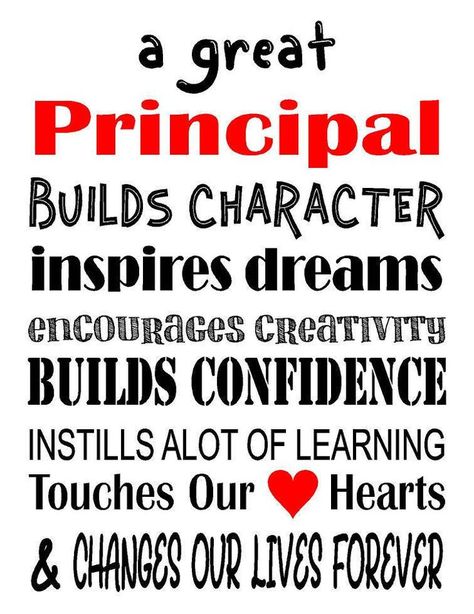 Quotes For Principal, Teachers Day Card Quotes, Principal Quotes, Principals Day, Principal Appreciation Gifts, Middle School Principal, Principal Appreciation, Card Quotes, Teachers Day Card