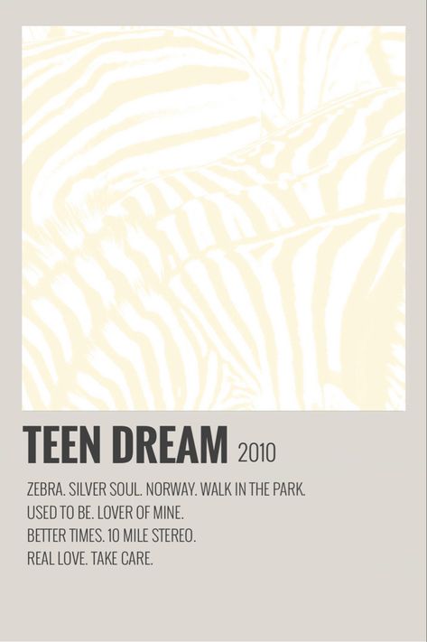 Beach House Album Poster, Beach House Band, 2010 Music, Song Prints, Vinyl Wishlist, Band Posters, Teenage Dream, Question Mark, Music Album