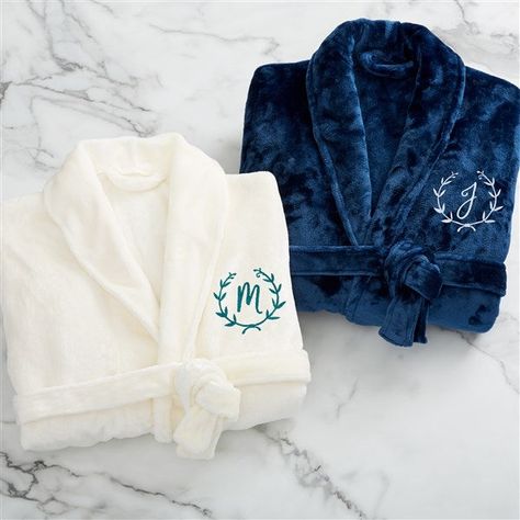 Free personalization & fast shipping. Buy Floral Wreath Embroidered Luxury Fleece Robes you can customize with any initial monogram. Choose robe color & add any initial custom embroidered in your choice of colors. Bachelorette Mood Board, Napa Bachelorette, Vino Before Vows, Custom Robes, Fleece Robe, White Kimono, Pink Fleece, Bath Gift, Initial Monogram