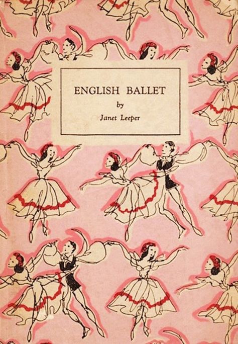 Vintage pink book cover about English ballet Ballet Books, Pink Book, Buch Design, Vintage Book Covers, Pink Books, Beautiful Book Covers, Old Book, Design Graphique, Book Cover Design