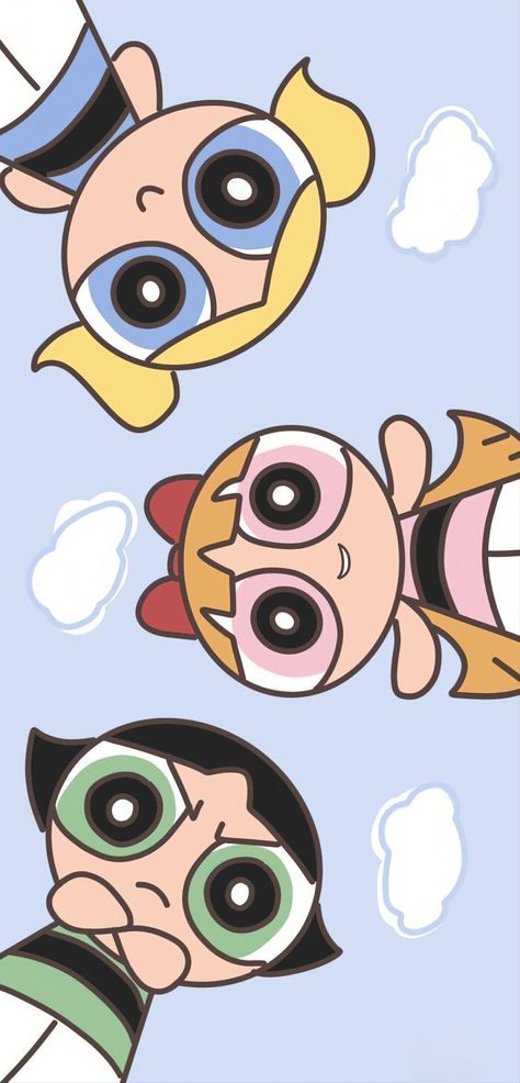 Powerpuff Girls Wallpaper, Wallpaper Cartoon, Girls Wallpaper, Cartoon Wallpaper Iphone, Powerpuff Girls, Cute Cartoon Wallpapers, Cartoon Wallpaper, Wallpaper Iphone, Cute Cartoon