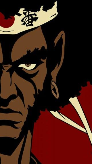 Afro Samurai! Rocks! Dope Cartoons, Samurai Wallpaper, Best Wallpaper Hd, Afro Samurai, Black Comics, Best Wallpaper, Samurai Art, Black Anime Characters, Dope Art