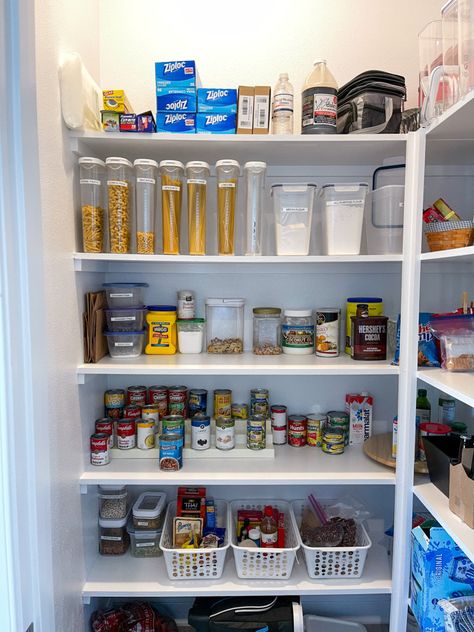 15 Pantry Staples You’re Storing Incorrectly Dream Pantry, Pantry Organization Ideas, Dried Fish, Pantry Shelving, Pantry Closet, Puck Lights, Bring Them Home, Pantry Shelf, Pantry Door