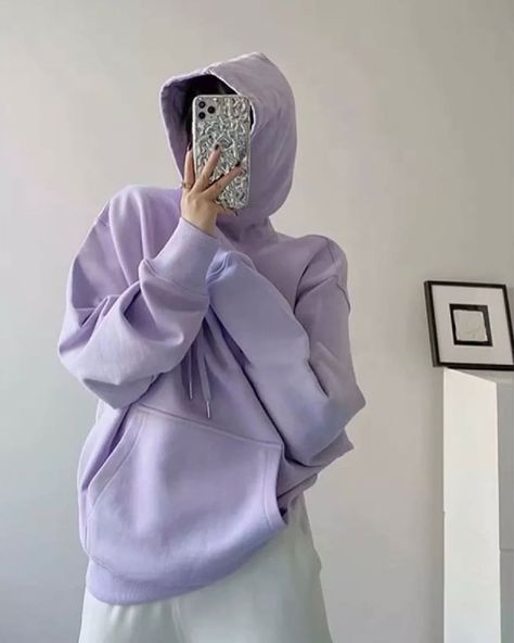 AestheticFashionStylez on Instagram: “IELGY Brand✨ Super cute and comfy💜 Love Embroidered Purple Hoodie✨💜 https://invol.co/cl8vtst” Purple Hoodie Outfit Aesthetic, Lavender Hoodie Outfit, Dark Purple Hoodie Outfit, Lavender Hoodie Outfit Aesthetic, Purple Shirt Aesthetic, Purple Hoodie Aesthetic, Lilac Hoodie Outfit, Purple Hoodie Outfit, Sweater Polos