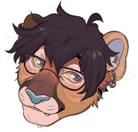 Cougar Fursona, Puma Fursona, Big Cat Fursona, Kangaroo Fursona, Anthropomorphic Ideas, Werewolf Drawing, Anthro Art, Cute Rats, Animal Ears