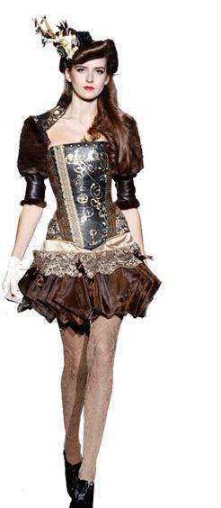 Bibian Blue's looks of #Steampunk couture on the Barcelona Fashion week catwalk Steampunk Womens Fashion, Bibian Blue, Steampunk Outfits, Steampunk Woman, Steampunk Couture, Steam Girl, Steampunk Women, Barcelona Fashion, Goth Clothing