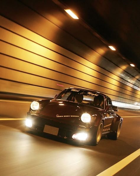 Midnight Club Japan, Night Racing, Wangan Midnight, Initial D Car, Porsche 930 Turbo, Midnight Club, Mid Night, Porsche 930, Jdm Wallpaper