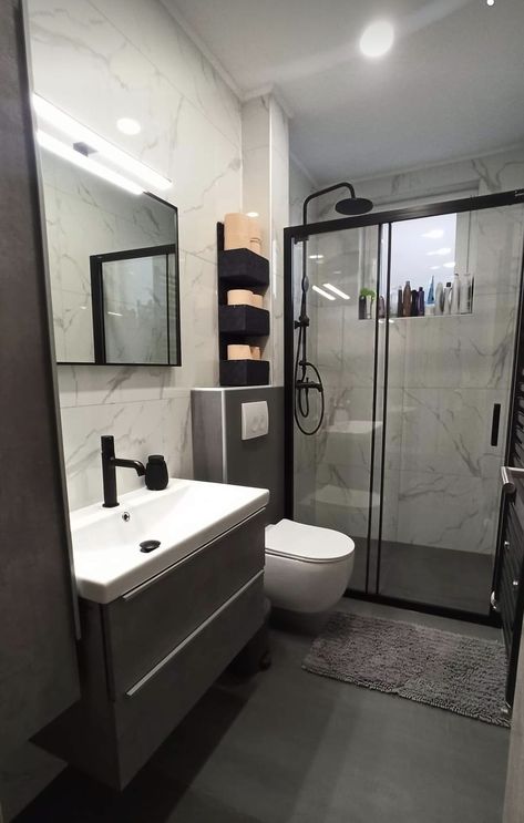 Bathroom Cubicle Design, Mini Bathroom Ideas, Bathroom Design Small Modern, Bathroom Design Styles, Small Bathroom Interior, Modern Bathroom Remodel, Full Bathroom Remodel, Bathroom Design Layout, Washroom Decor