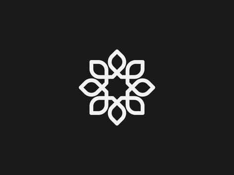 Mandala Logo, Abstract Logo, Flower Logo, Beauty Logo, Minimalist Logo Design, 로고 디자인, Creative Logo, Monogram Logo, Minimalist Logo