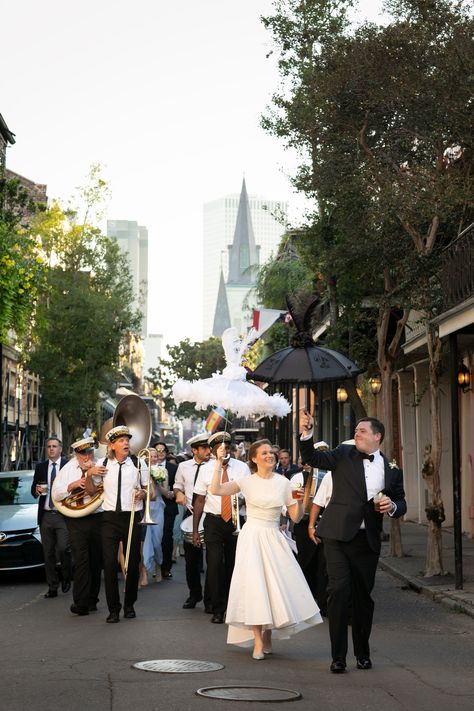 New Orleans Second Line Wedding New Orleans Second Line Wedding, New Orleans Wedding Photos, Second Line Wedding, New Orleans Second Line, Wedding Facial, Nola Wedding, Scout Guide, Wedding Planning Decor, Reception Dinner